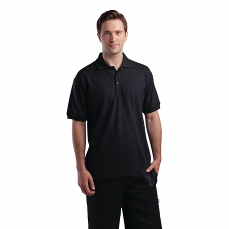 Unisex Polo Shirt Black S