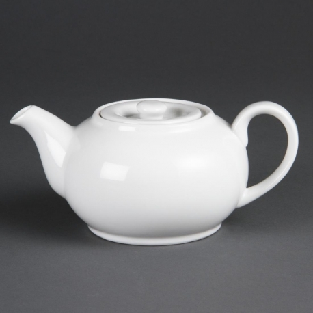 Olympia Whiteware Teapots 852ml (Pack of 4)