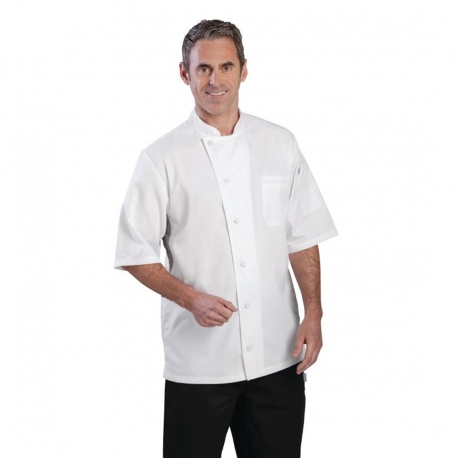 Chef Works Valais Signature Series Unisex Chefs Jacket White XL