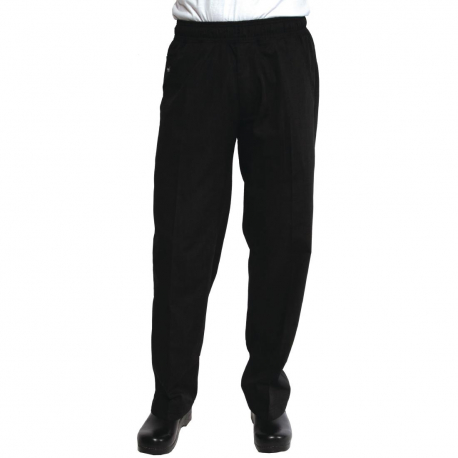 Chef Works Unisex Better Built Baggy Chefs Trousers Black XS