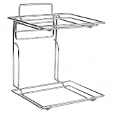 APS 2 Tier Stand 1/1 GN Chrome Plated