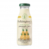 Folkingtons Juices Pineapple Glass Bottle 250ml Pack of 12