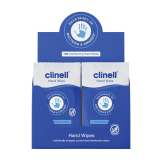 Clinell Antimicrobial Hand Wipes Individually Wrapped (100)