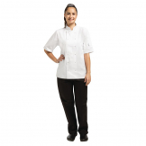 Whites Vegas Unisex Chefs Jacket Short Sleeve White 4XL