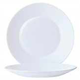 Arcoroc Opal Restaurant Wide Rim Plates 195mm (Pack of 6)