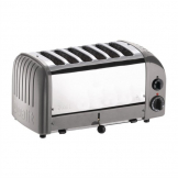 Dualit 6 Slice Vario Toaster Metallic Silver 60147