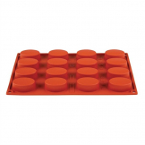 Pavoni Formaflex Silicone Oval Mould 16 Cup