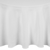 Essentials Occasions Tablecloth White 230cm (120 TC, Polyester)