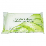 EcoTech Hand and Surface Disinfectant Wipes (40 Pack)