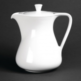 Royal Porcelain Classic White Coffee Pots 1.05Ltr