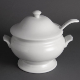 Olympia Soup Tureen and Ladle 2.5Ltr 88oz