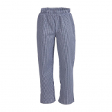 Whites Unisex Vegas Chefs Trousers Small Blue and White Check 5XL