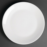 Royal Porcelain Classic White Coupe Plates 240mm (Pack of 12)