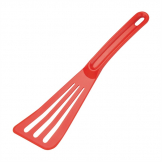 Mercer Culinary Hells Tools Slotted Spatula Red 12"