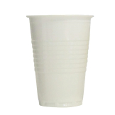 4 Aces White Tall Polystyrene Plastic Vending Cup 200ml 2000 pack