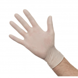Powdered Latex Gloves L (Pack of 100)