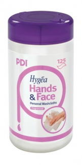 HYGEA Hand & Face Wipes (125) X 3