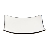 Arcoroc Appetizer Square Small Bowls Black Line 95mm 24 Pack