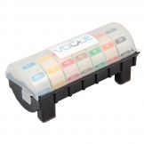 Dissolvable Colour Coded Food Label Starter kit with 1" Dispenser