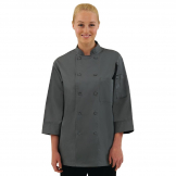 Chef Works Unisex Chefs Jacket Grey 2XL