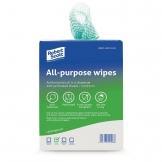 All-Purpose Antibacterial Cleaning Cloths Green (200 Pack)