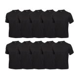 Nisbets Essentials T-Shirt Black Small 10 Pack