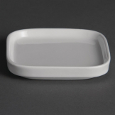 Olympia Flat Miniature Dishes 93mm (Pack of 12)