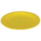 Kristallon Polycarbonate Plates Yellow 230mm (Pack of 12)