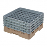 Cambro Camrack Beige 49 Compartments Max Glass Height 215mm