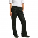 Chef Works Womens Basic Baggy Chefs Trousers Black S
