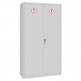 COSHH Cabinet Double Door Grey 36Ltr