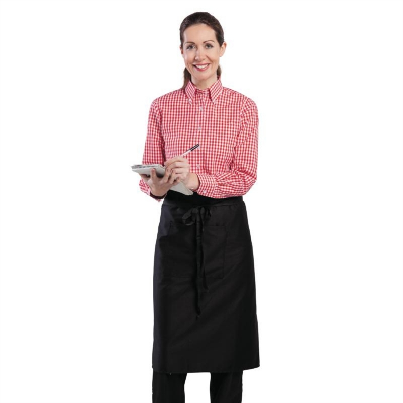 Chef Works Womens Gingham Shirt Red L