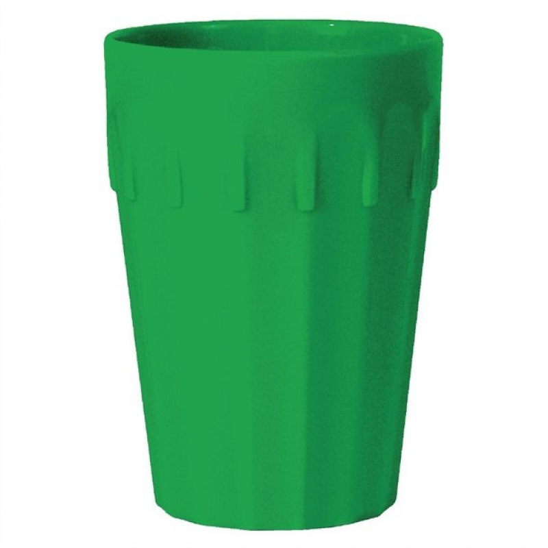 Kristallon Polycarbonate Tumblers Green 260ml (Pack of 12)