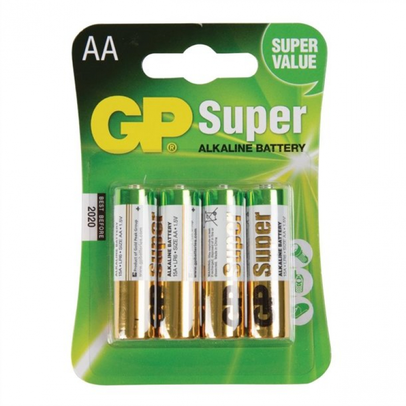 AA Size Batteries (Pack of 4)