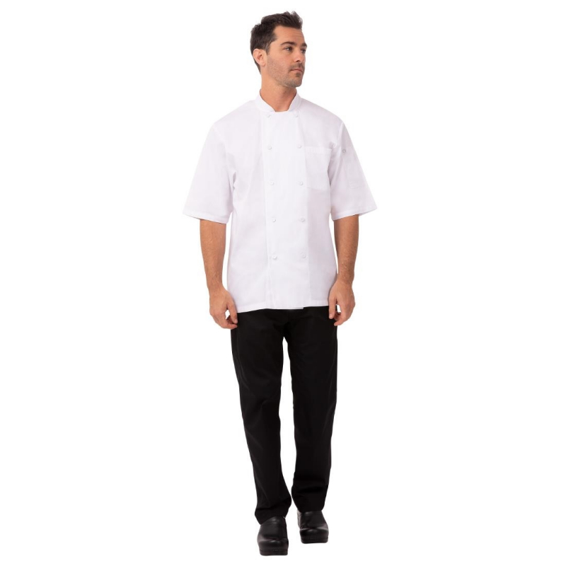 Chef Works Montreal Cool Vent Unisex Chefs Jacket White 3XL