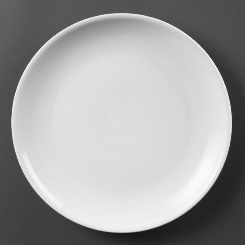 Olympia Whiteware Coupe Plates 280mm (Pack of 6)