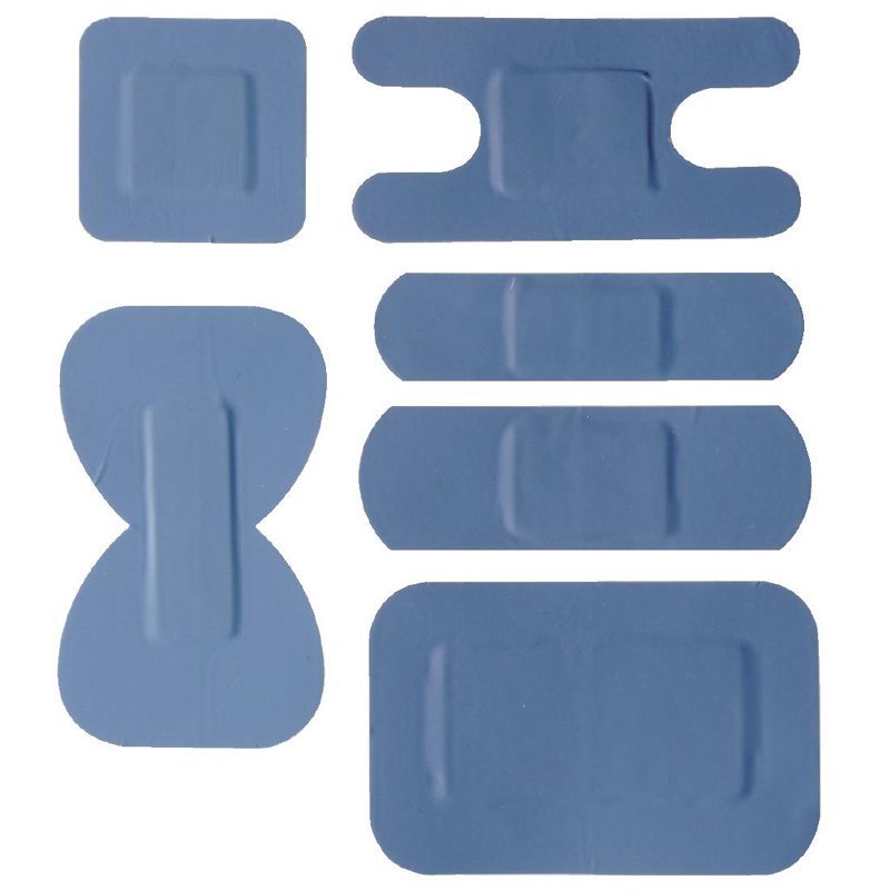 Blue Assorted Plasters (Pack of 100)
