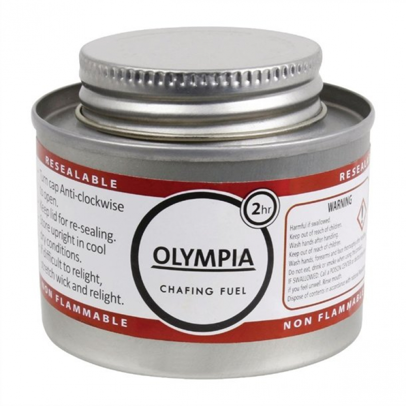 Olympia Liquid Chafing Fuel With Wick 2 Hour (Pack of 12)