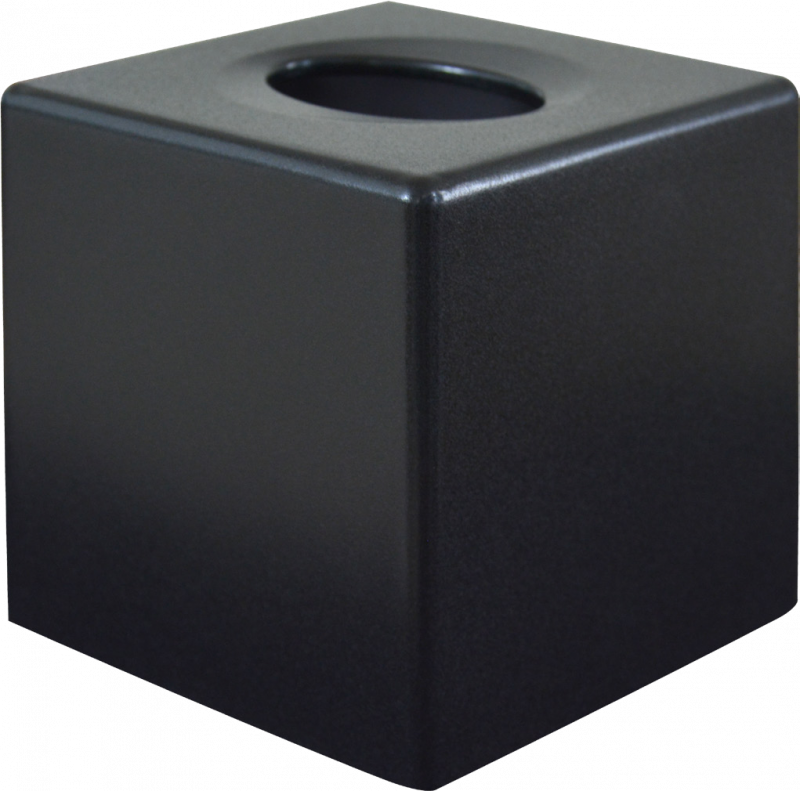 Devon cube Tissue Box Cover - Chrome